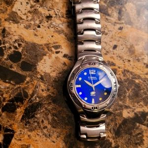 Men's Fossil Watch Used Needs Battery